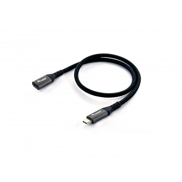 Equip 128371 Cavo Usb 1 M Usb 3.2 Gen 2 (3.1 Gen 2) Usb C Nero
