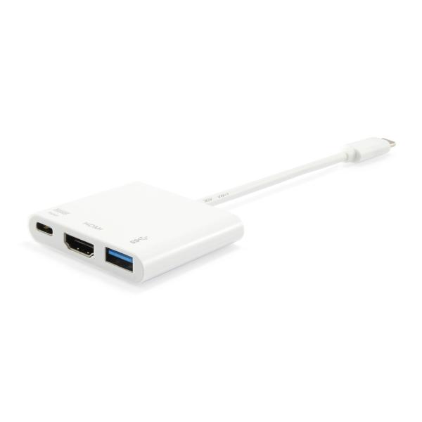 Equip 133461 Hub Di Interfaccia Usb 3.2 Gen 1 (3.1 Gen 1) TypE-C Bianco