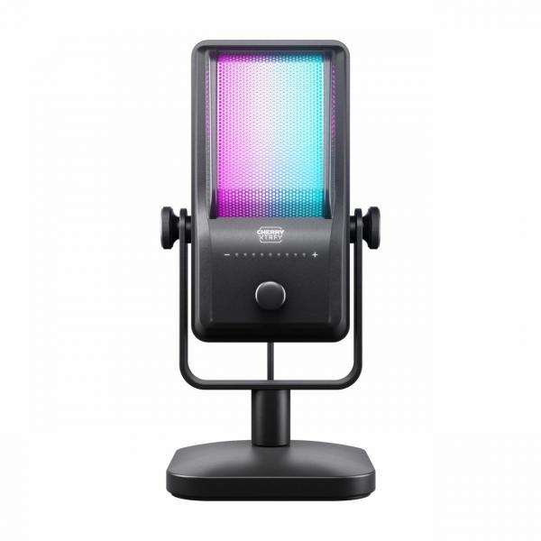 Cherry Xtrfy Mik Ngale R UsB-C Mikrofon Schwarz