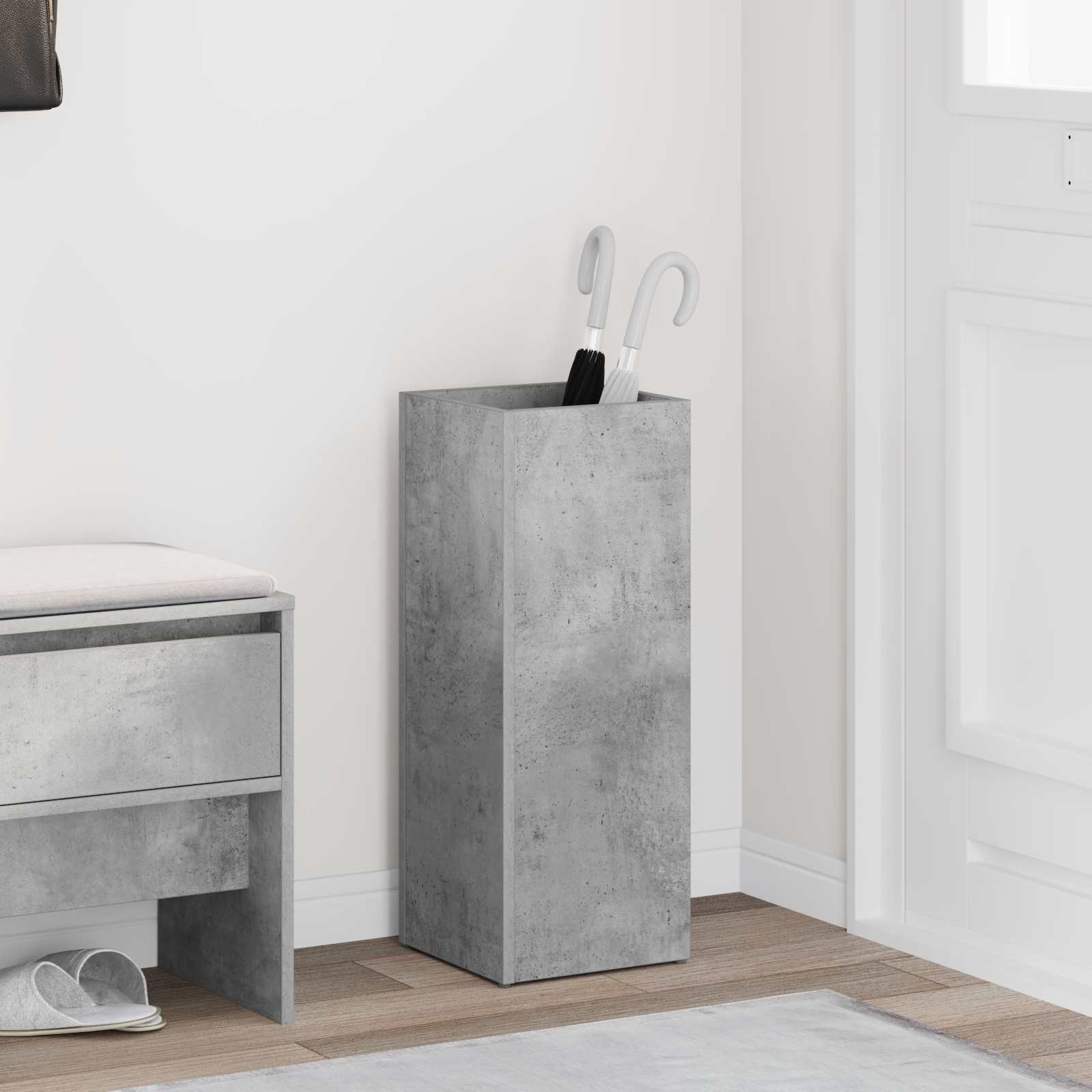 Supporto Per Ombrellone Grigio Cemento 25 X 24,5 X 64 cm