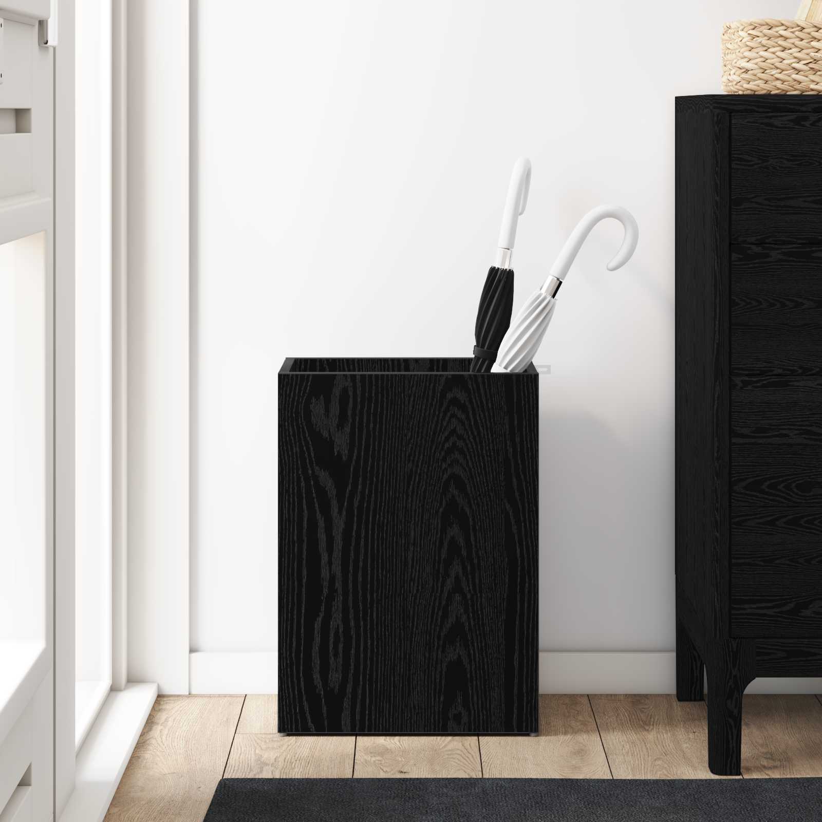 Supporto Per Ombrellone Rovere Nero 40 X 20 X 55,5 cm - Image 4