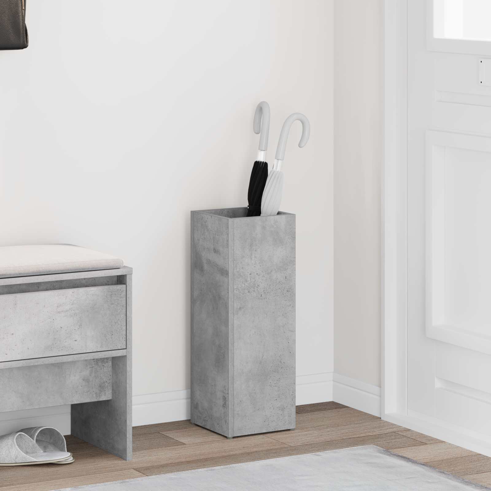 Supporto Per Ombrellone Grigio Cemento 20 X 20 X 55,5 cm