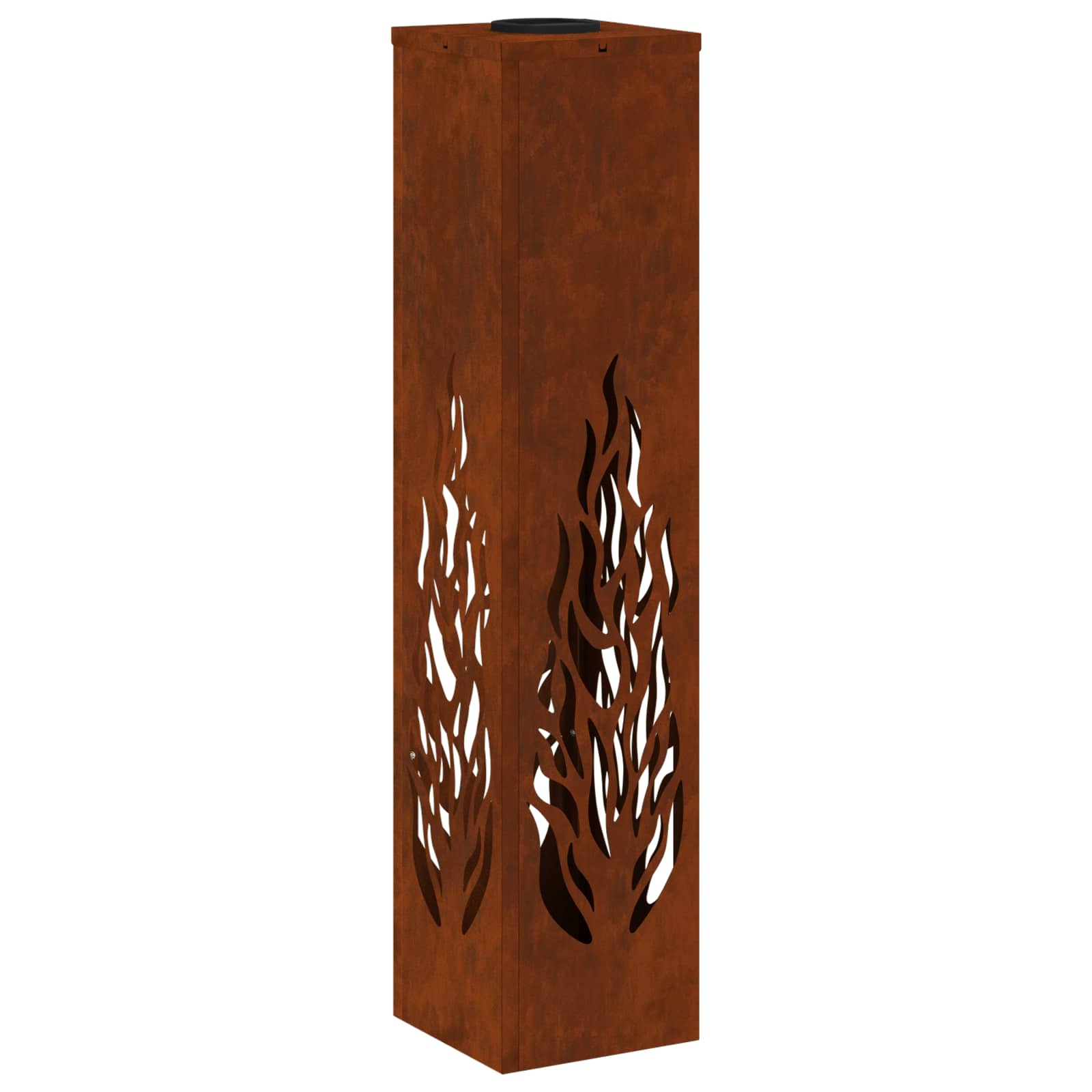Faro Led Solare Per Sentieri 2 Pcs Acciaio Corten - Image 6