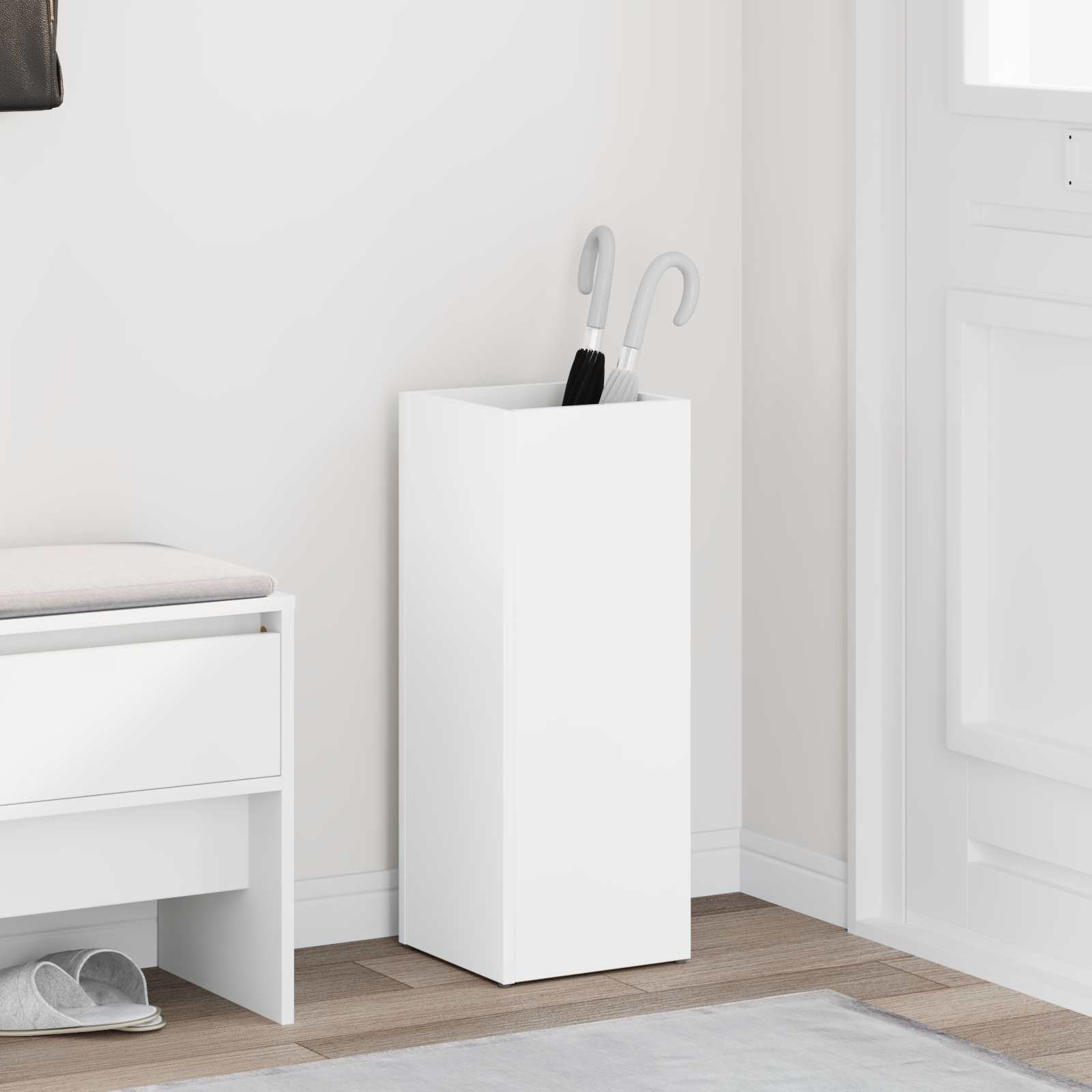 Supporto Per Ombrellone Bianco 25 X 24,5 X 64 cm
