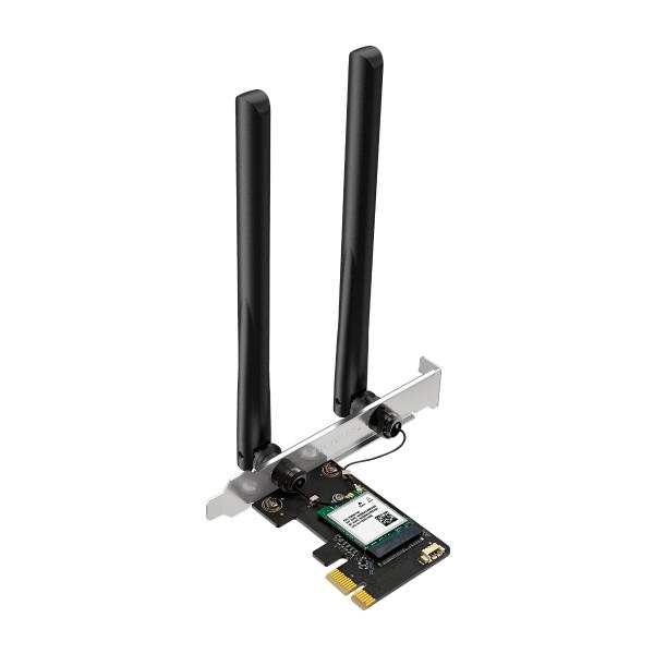 TP-Link Ma70xe, Eingebaut, Kabelgebunden, Pci Express, Wlan / Bluetooth, WI-Fi 6e (802.11ax), 1201 Mbit/s