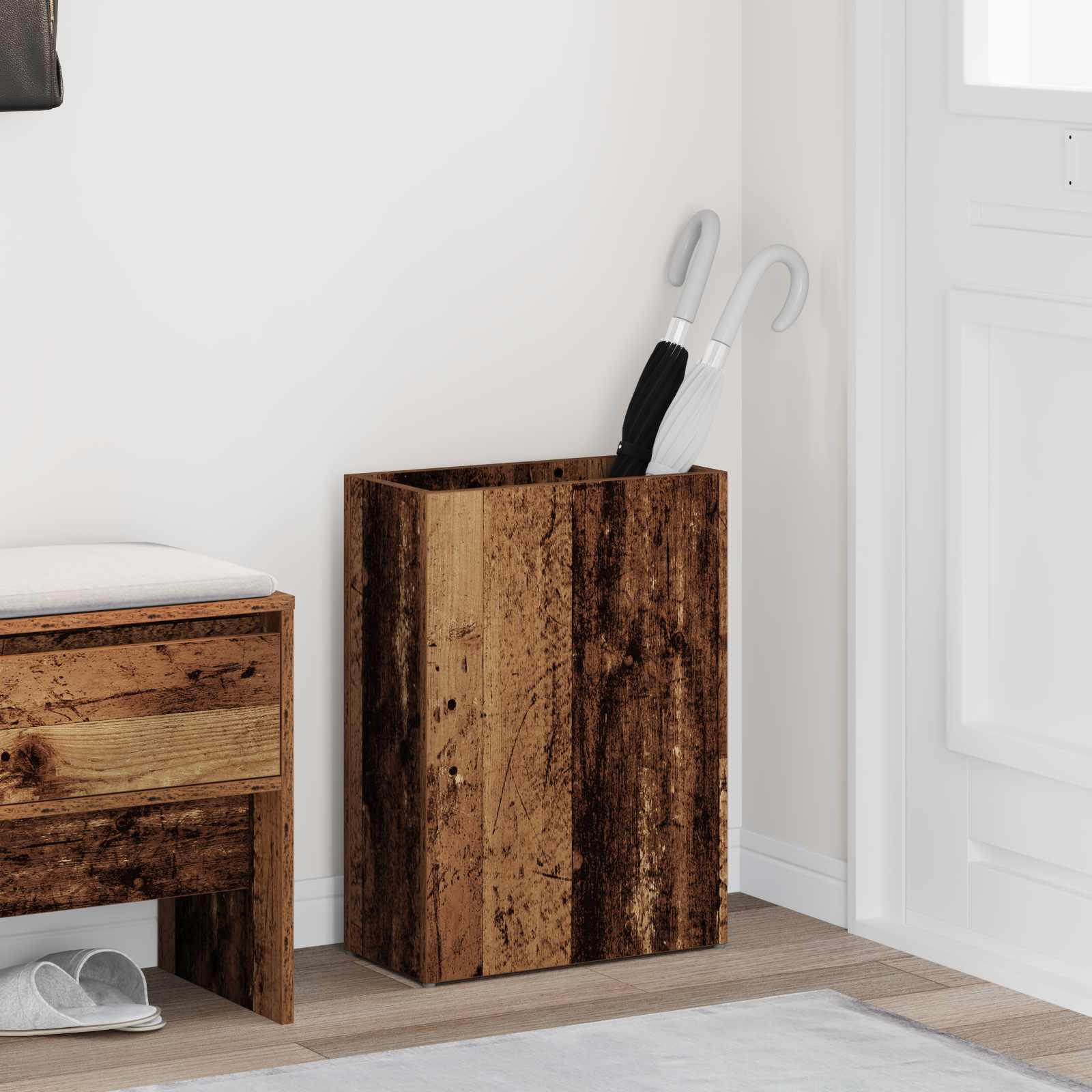 Supporto Per Ombrellone Legno Vecchio 40 X 20 X 55,5 cm
