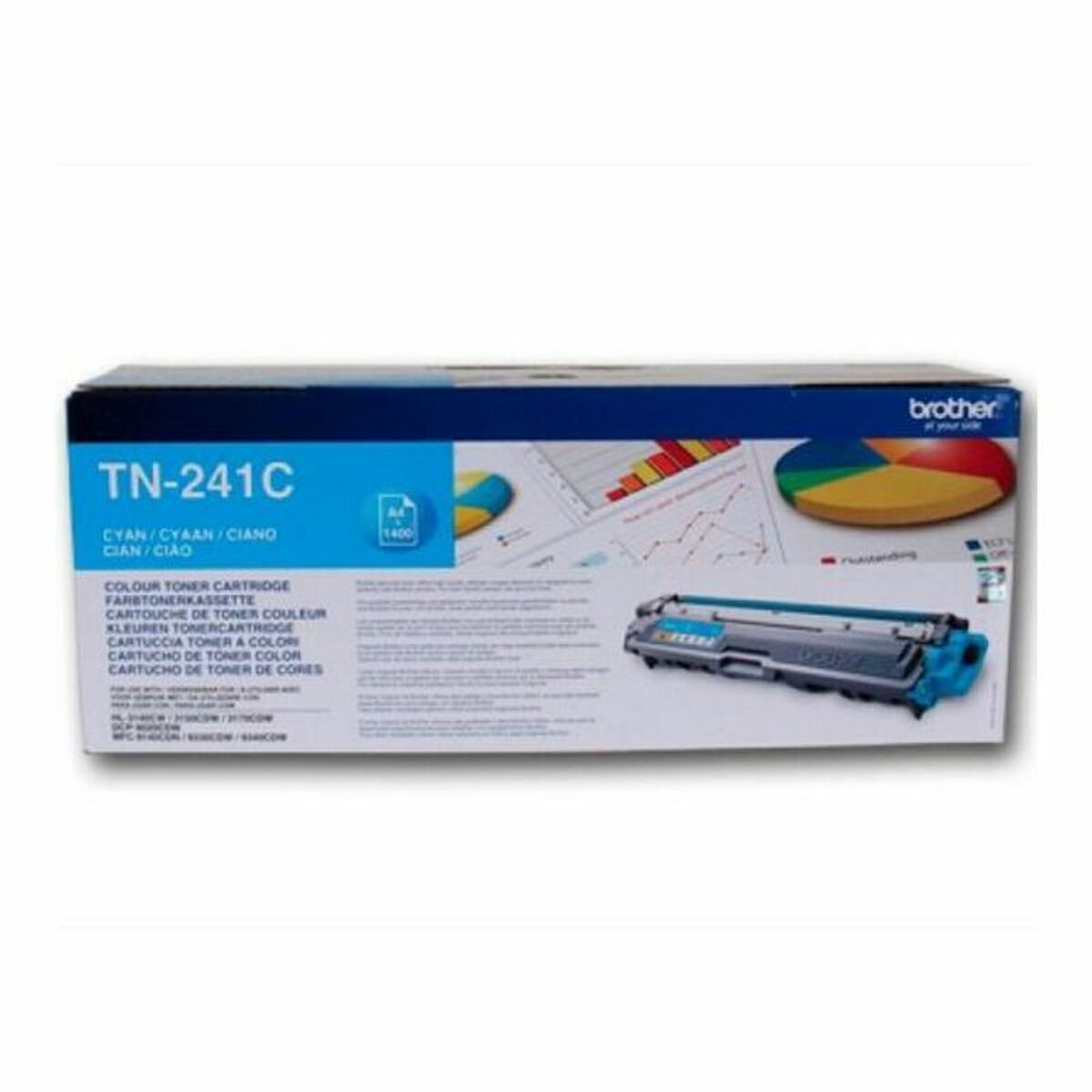 Toner Originale Brother Tn241c Ciano