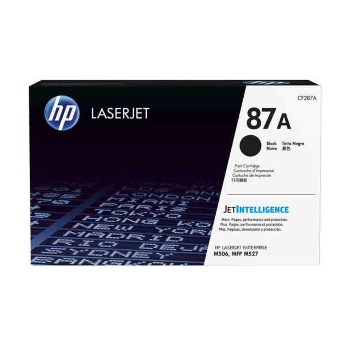 Toner Originale Hp 87a Nero