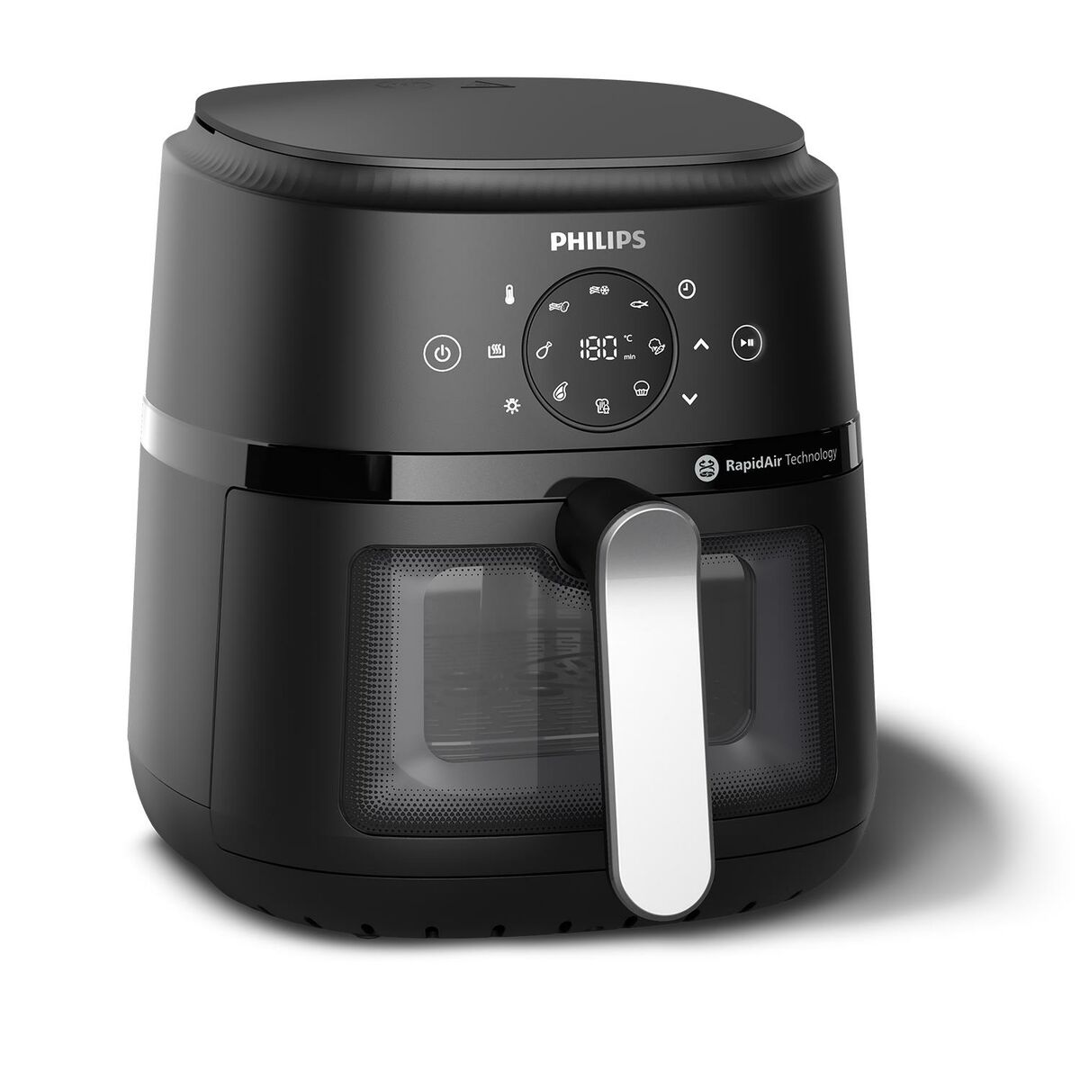 Friggitrice Ad Aria Philips Na221/00 1500 W 4,2 L Nero/argentato