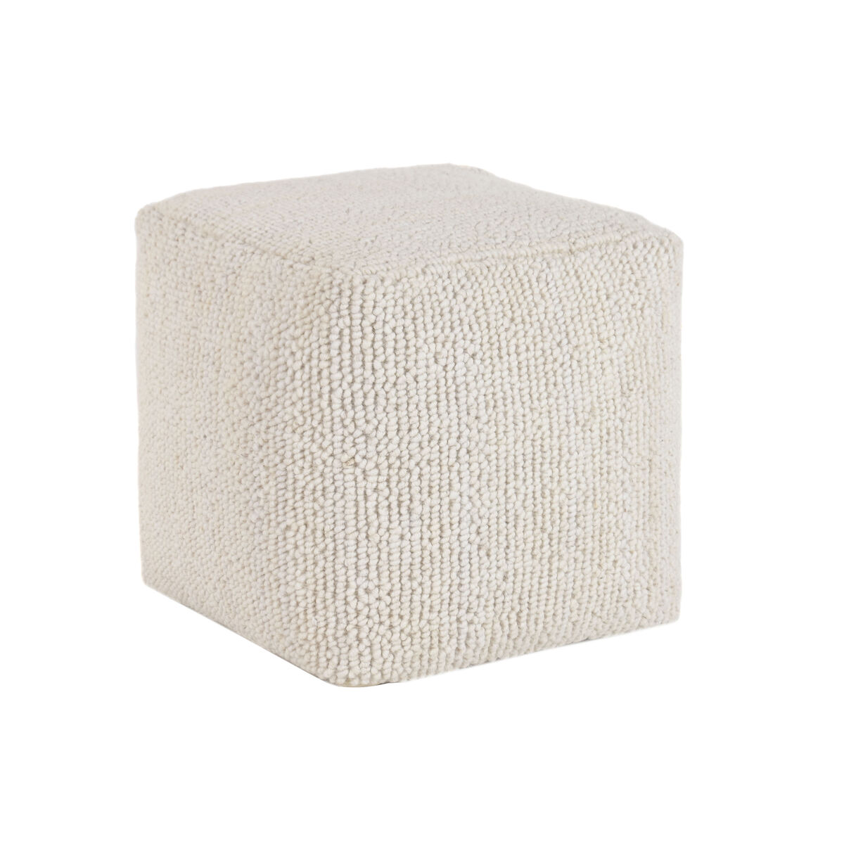 Poggiapiedi Home Esprit Beige Boho 45 X 45 X 45 cm