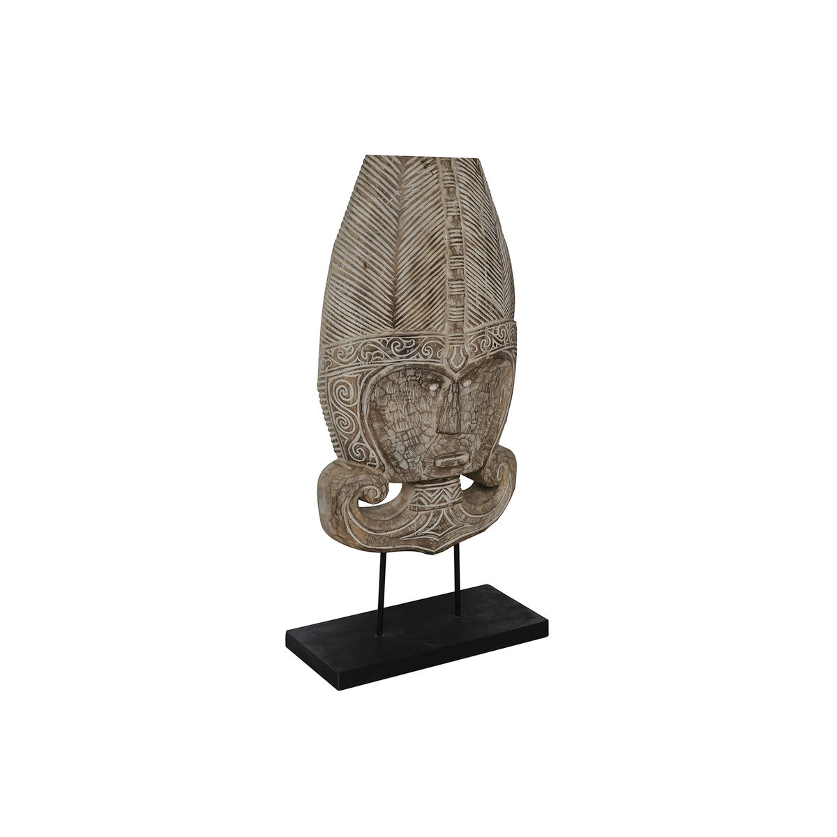 Statua Decorativa Home Esprit Tropicale 46 X 14 X 102 cm