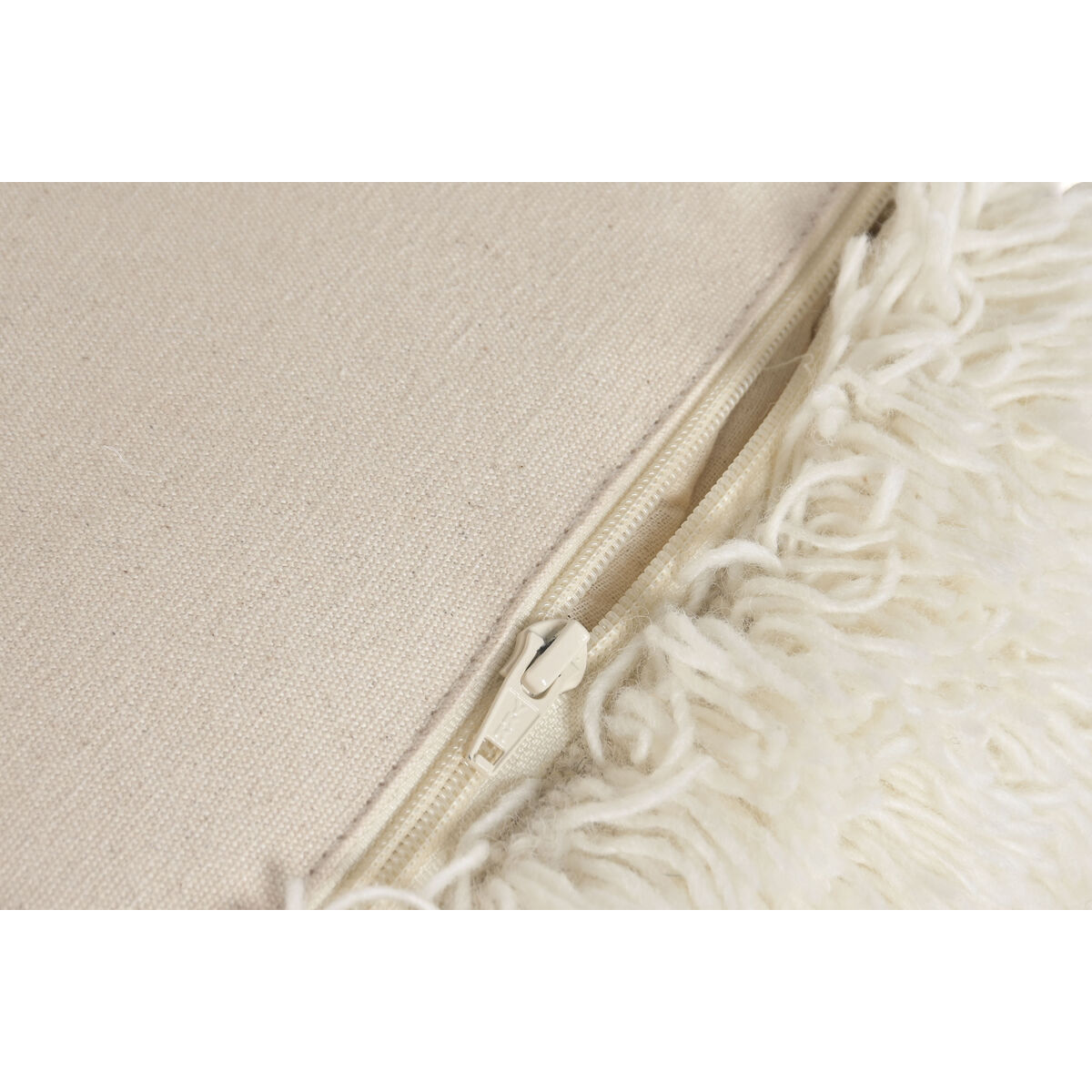 Poggiapiedi Home Esprit Beige Boho 45 X 45 X 45 cm - Image 5