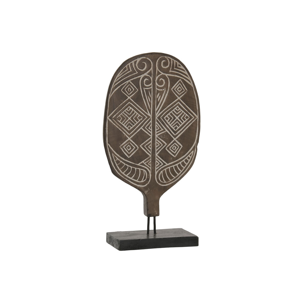 Statua Decorativa Home Esprit Tropicale 26,5 X 12 X 48,5 cm