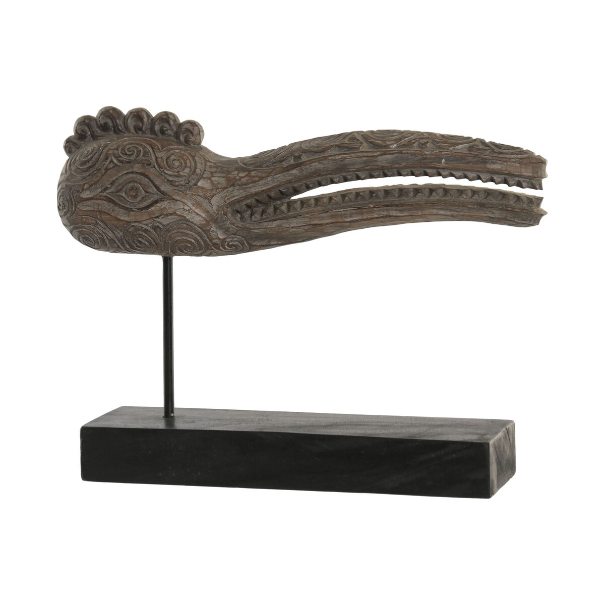 Statua Decorativa Home Esprit Tropicale 55 X 14 X 42 cm