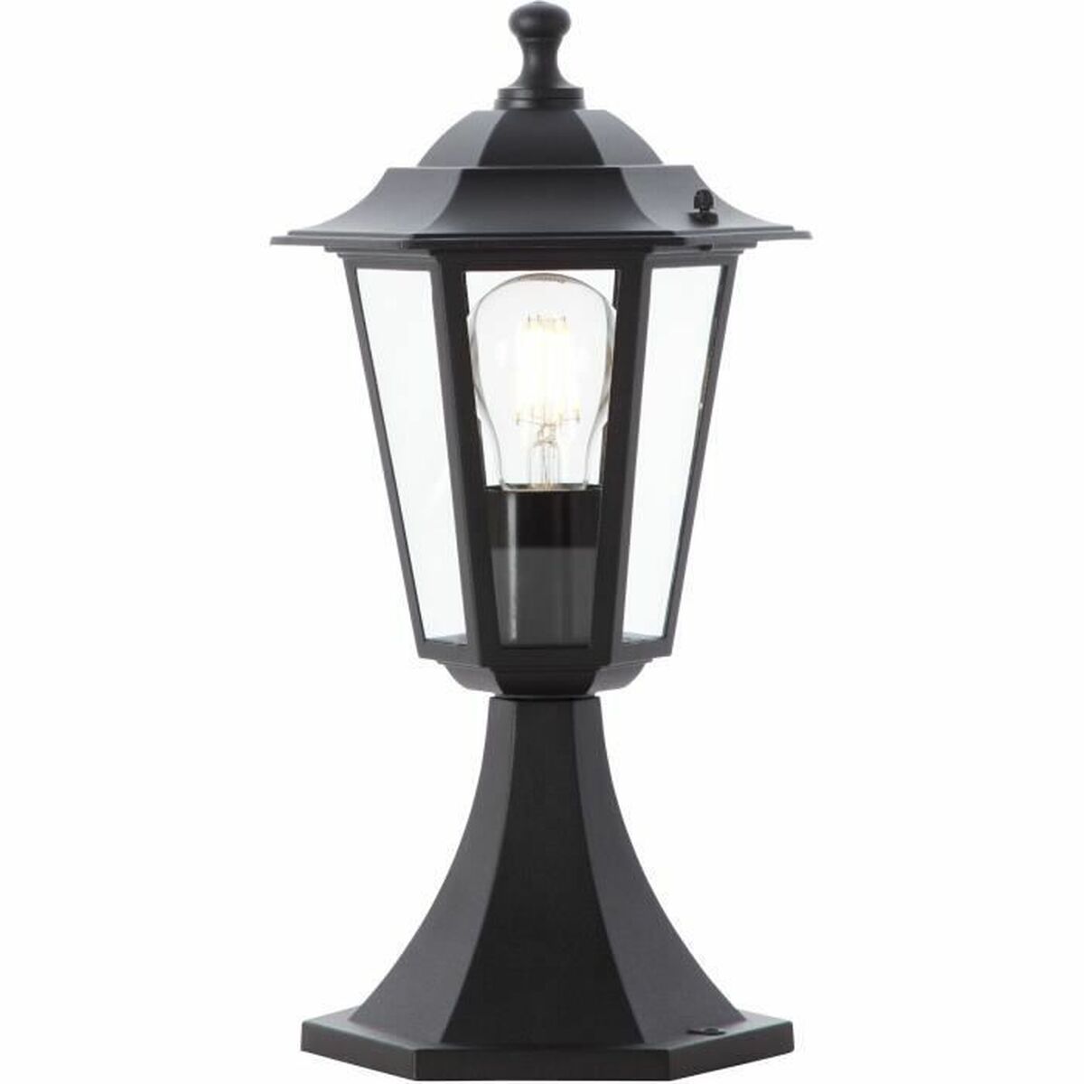 Lampione Da Giardino Brilliant Borne Nero