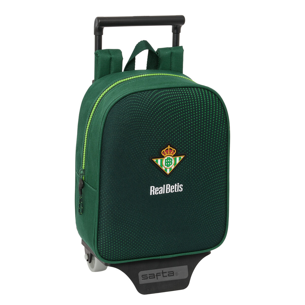 Trolley Per La Scuola Real Betis Balompié Verde 22 X 27 X 10 cm