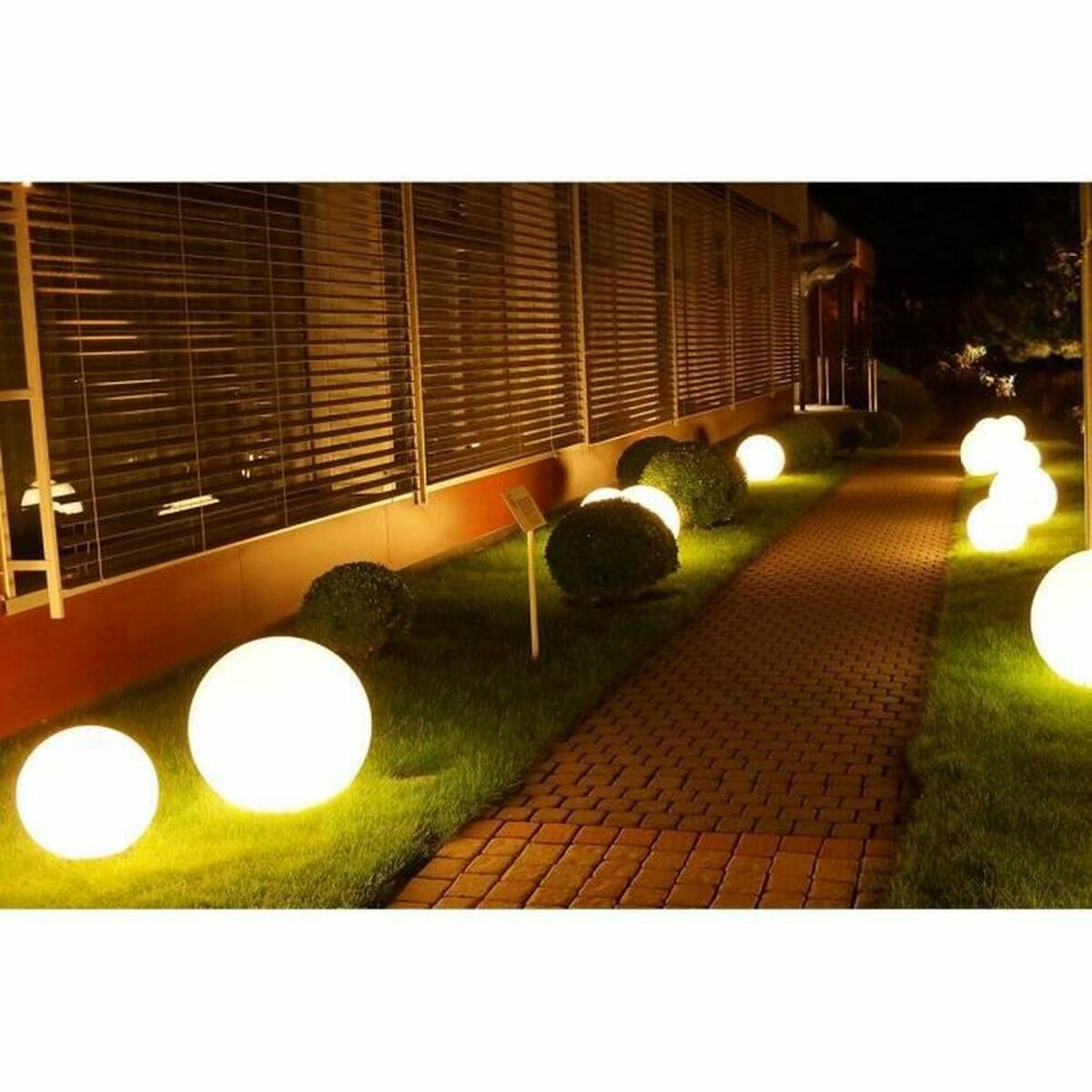 Bola Con Luz Para Exterior Lumisky Bobby Bianco 11 W E27 220 V Bianco Freddo - Image 6