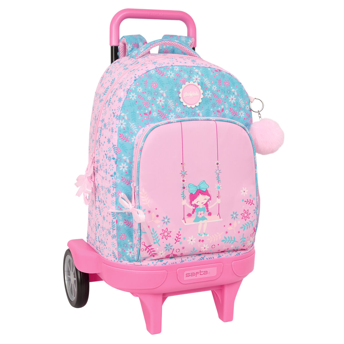 Trolley Per La Scuola Safta Swing Multicolore 33 X 45 X 22 cm