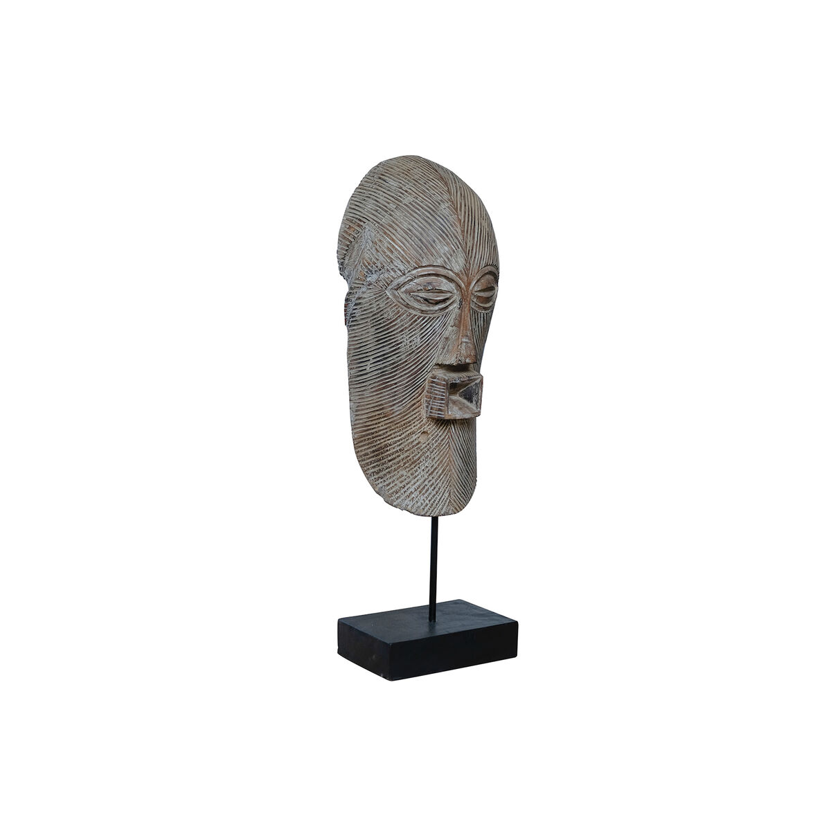 Statua Decorativa Home Esprit Tropicale 30 X 15 X 80 cm