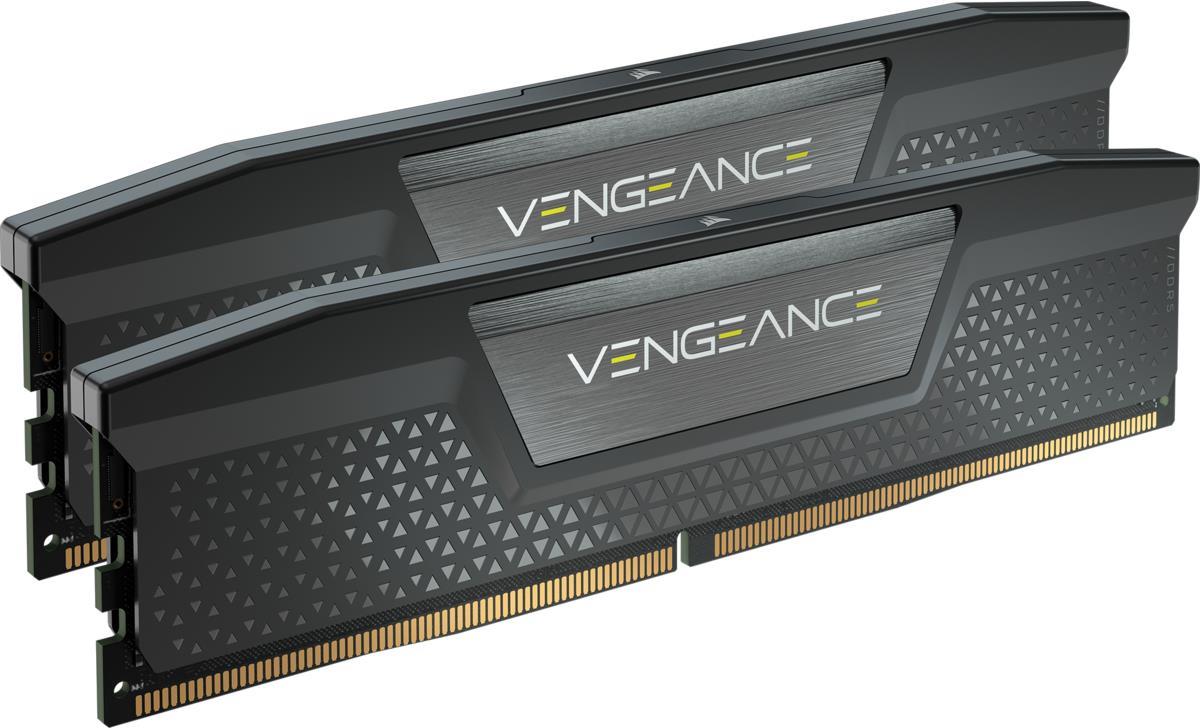 Corsair Vengeance - Ddr5 - Kit - 64 Gb: 2 X 32 Gb - Dimm 288-Pin - 5600 Mhz / Pc5-44800 - Cl40 - 1.25 V - Ungepuffert - NoN-Ecc - Schwarz (cmk64gx5m2