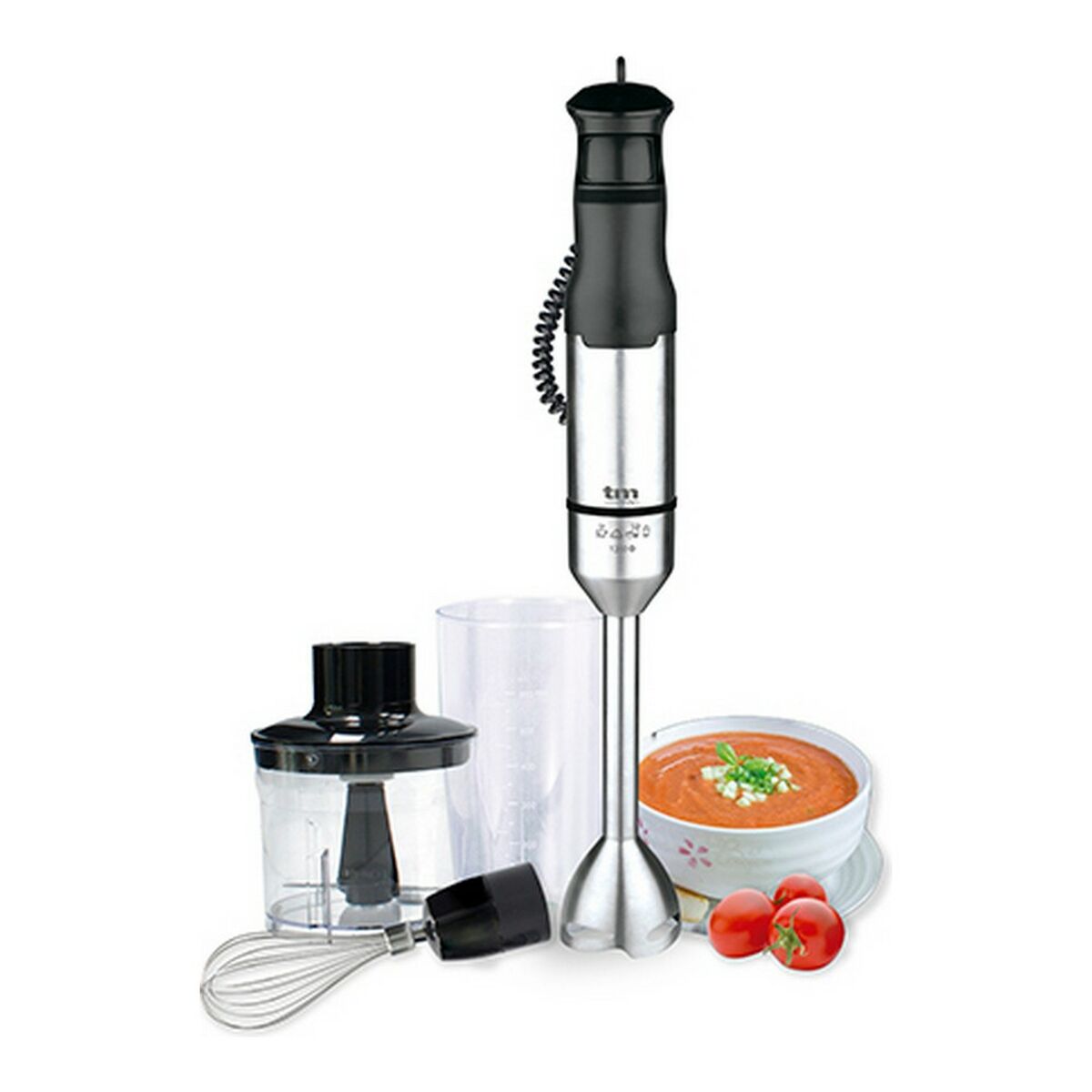Frullatore Ad Immersione Tm Electron Acciaio Inossidabile 1200 W
