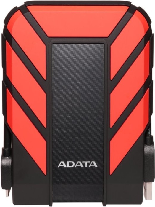 Adata Hd710p - Festplatte - 2tb - Extern (tragbar) - 2.5" (6,4 Cm) - Usb 3,1 - Rot (ahd710P-2tu31-Crd)