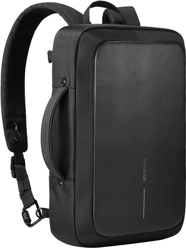 Xd Design AntI-Diebstahl Rucksack / Aktentasche Bobby Bizz 2.0 Schwarz P/n: P705.921 (p705.921)