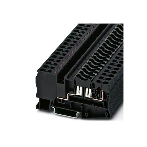 Phoenix Contact Sicherungsreihenklemme St 4-Fsi/C-Led 24 Schwarz 50 St. (3036505)