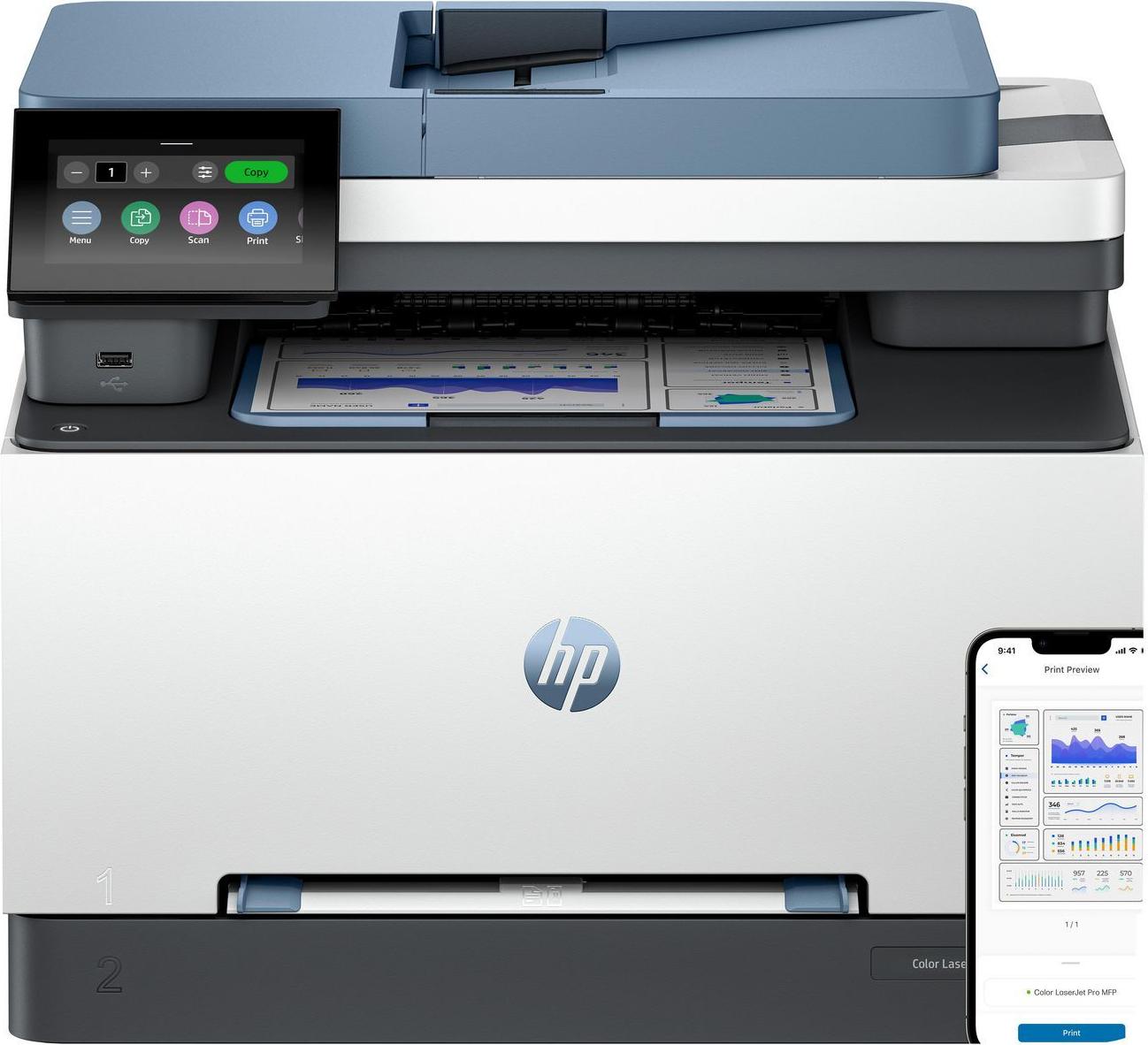 Hp Color Laserjet Pro Mfp Dpi 25 Ppm WI-Fi (499q6f)