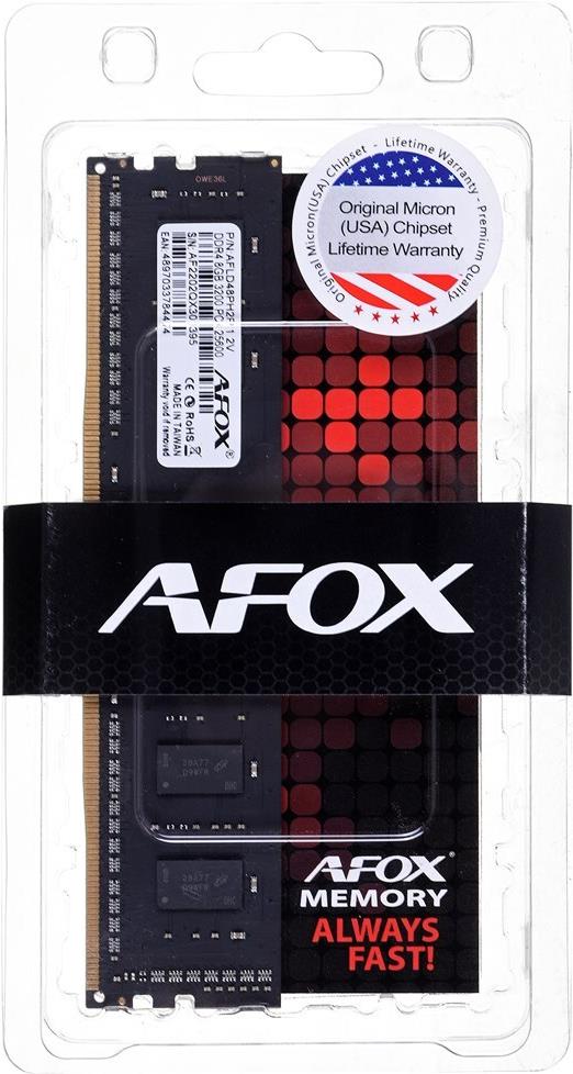 Afox Ddr4 16gb 3200mhz Micron Chip Cl22 Xmp2 (afld416ps1p)