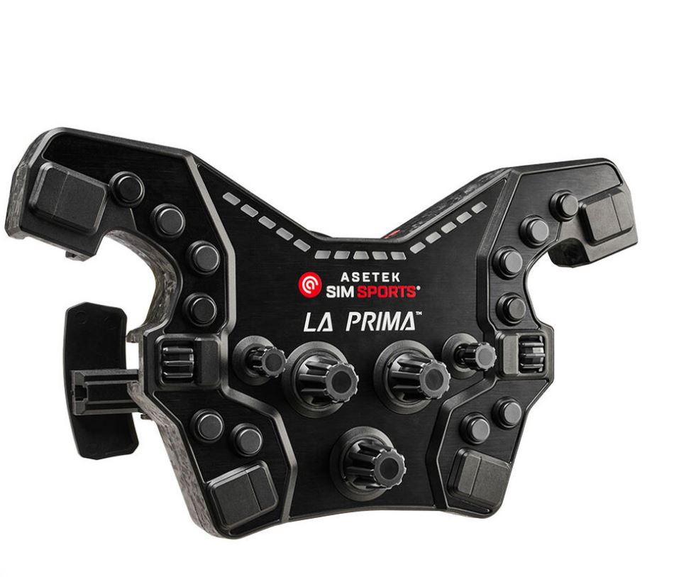 Asetek La Prima Formula Button Box V2 - Schwarz Grau (40-031-0031005)