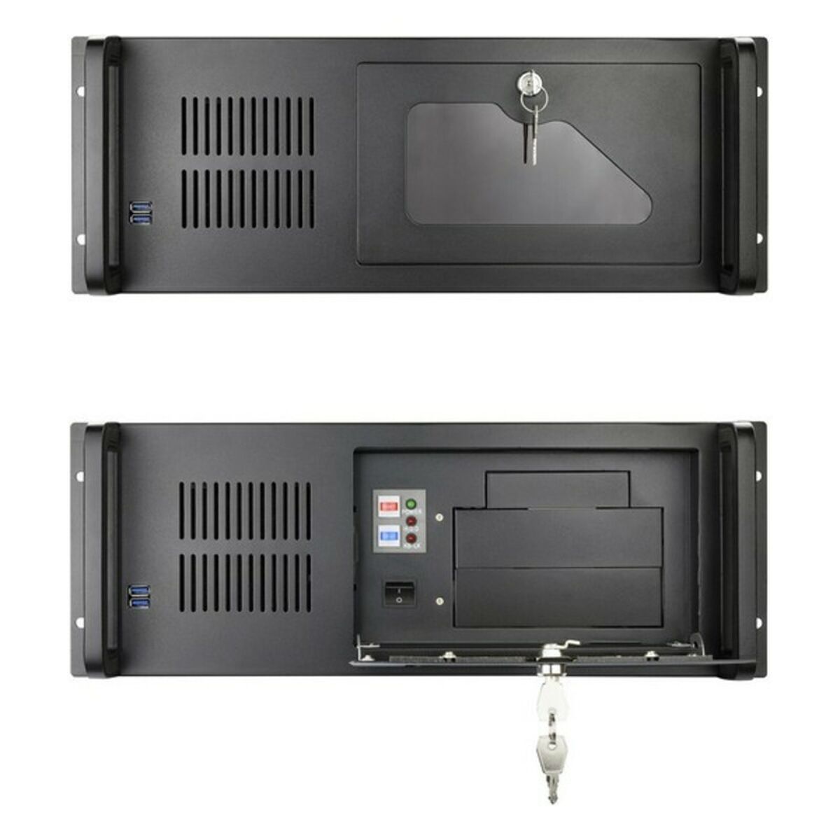 Cassa Atx Tooq RacK-406N-Usb3 19" 4u Nero - Image 6