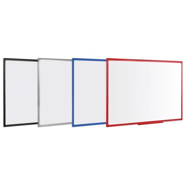 BI-Office Mb1412186 Lavagna 1200 X 900 Mm Melammina (bI-Office Maya Non Magnetic Melamine Whiteboard Grey Plastic Frame 1200x900mm - Mb1412186 Dd)