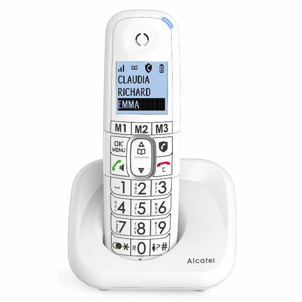 Telefono Senza Fili Alcatel Xl785 Bianco Azzurro
