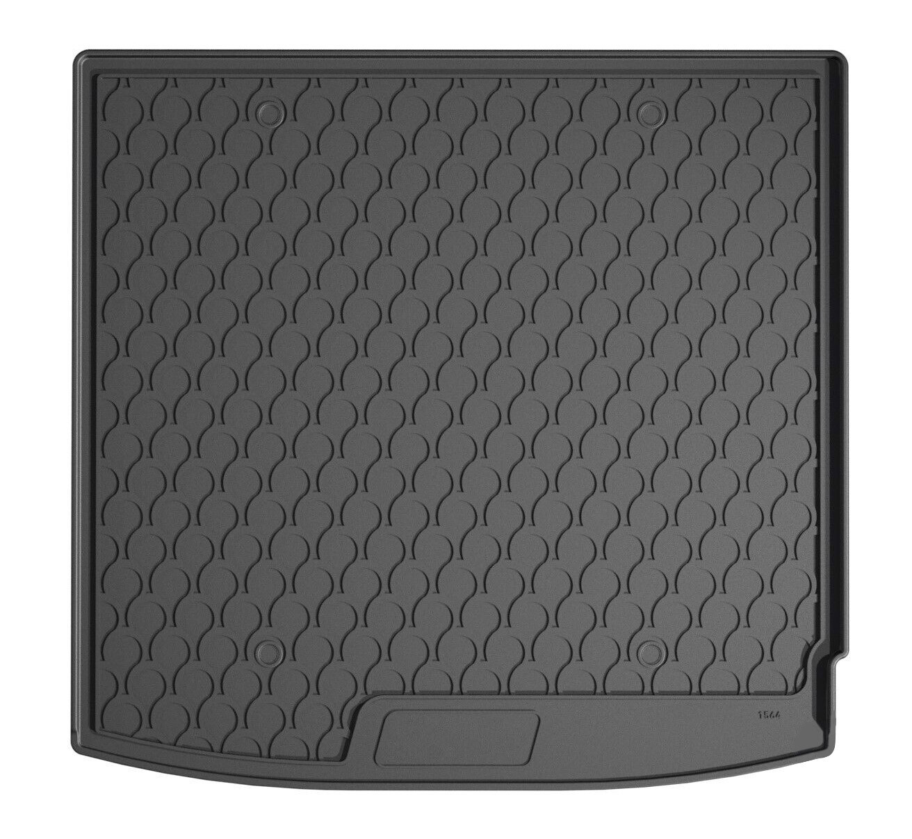 Vasca Baule Su Misura In Gomma Sintetica - Compatibile Per  Renault Arkana 5p (04/21>) Baule Alto