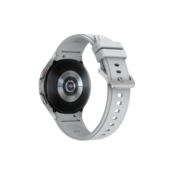 Samsung Galaxy Watch4 Classic - 46 Mm - Argento - Smartwatch Con Ridge Sport Band - Fluoroelastomero - Argento - Display 3,46 Cm (1.4") - Image 4