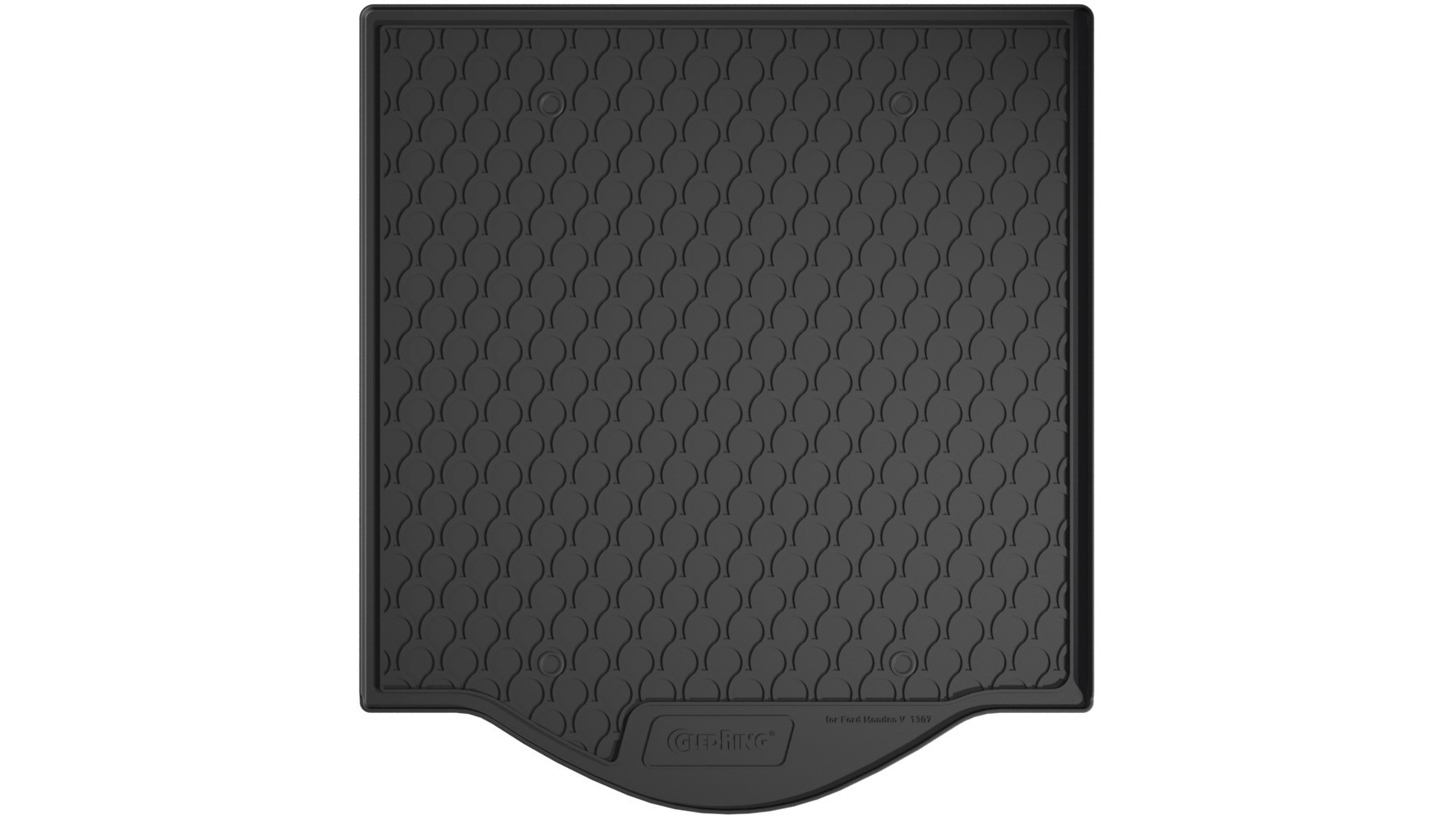 Vasca Baule Su Misura In Gomma Sintetica - Compatibile Per  Ford Mondeo Wagon (11/14>02/22) Con Ruotino