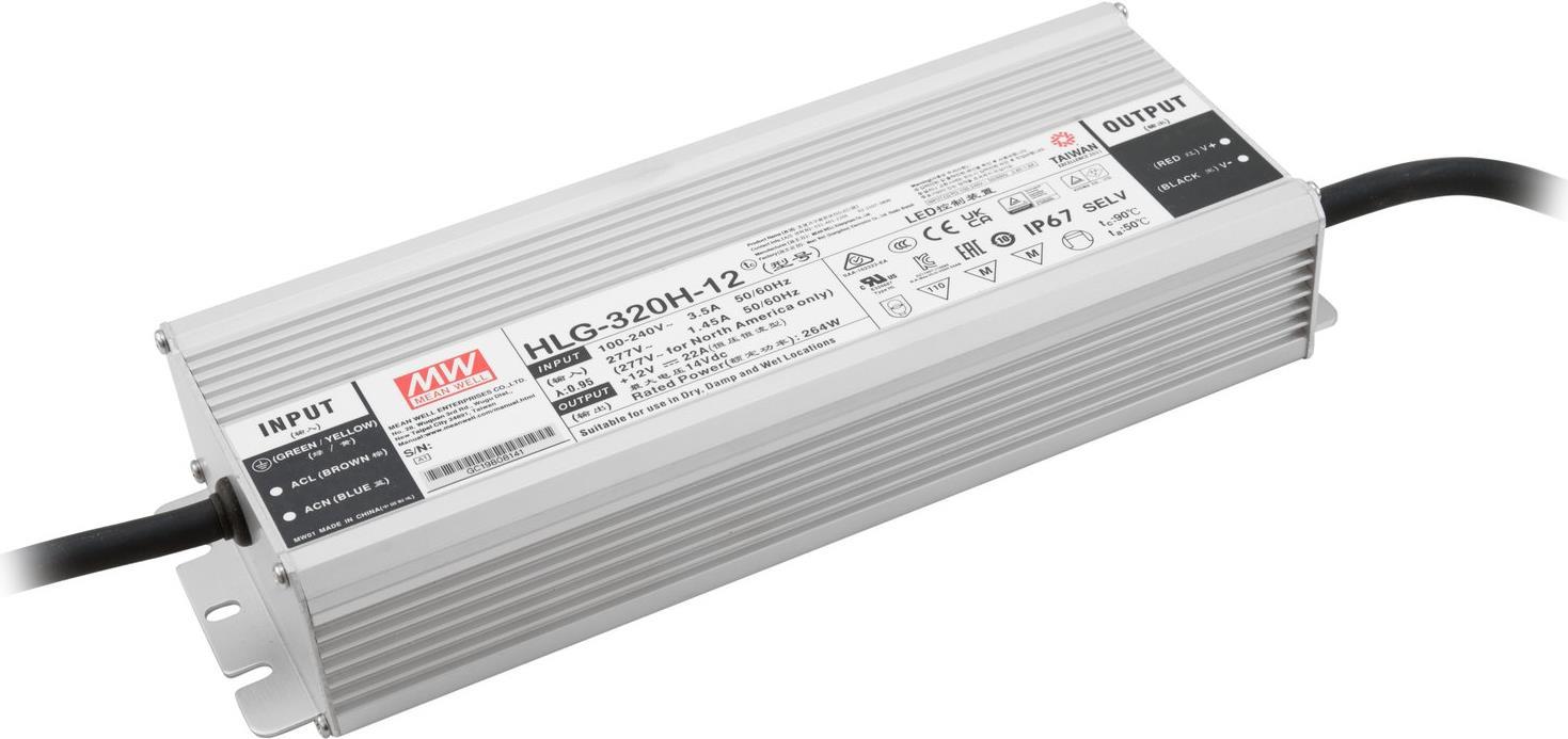 Meanwell LeD-Netzteil 264w / 12v Ip67 (51405026)