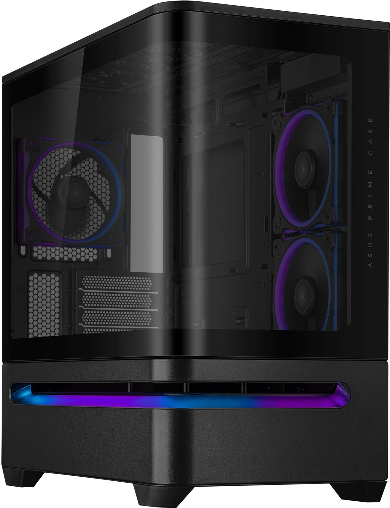 Asus Prime Ap202 - Microatx Tower - Seitenteil Mit Fenster (gehärtetes Glas) (90dc00p0-B19000)