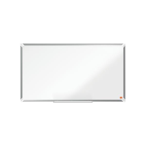 Nobo Premium Plus Lavagna 873 X 485 Mm Acciaio Magnetico (nobo Premium Plus Widescreen Steel Magnetic Whiteboard 890x500mm)