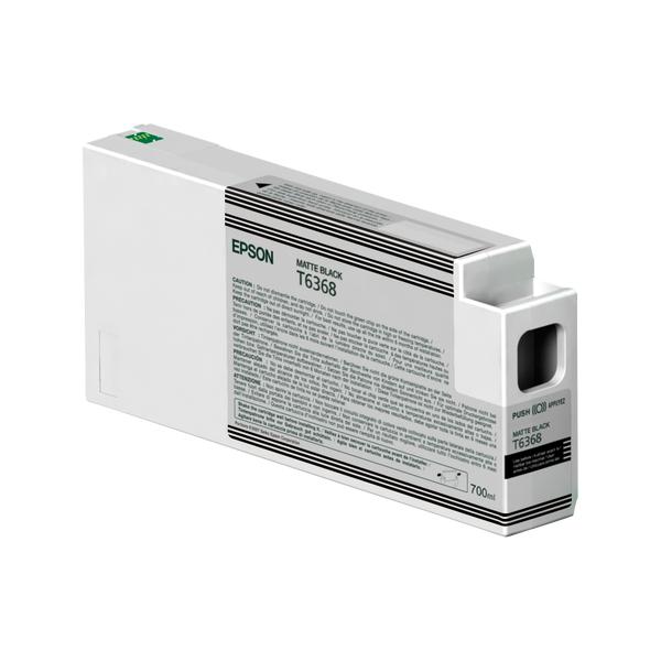 Epson C13t63680n Cartuccia D'inchiostro 1 Pz Originale Nero Opaco (t6368 Matte Black Ink Cart - 700ml)