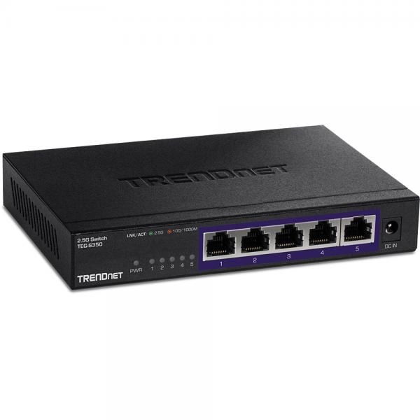 Trendnet TeG-S380 Switch Di Rete Non Gestito Gigabit Ethernet [10/100/1000] Nero (trendnet Network Switch Unmanaged Gigabit Etherne)