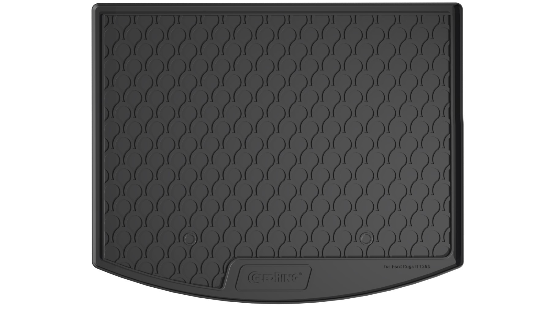 Vasca Baule Su Misura In Gomma Sintetica - Compatibile Per  Ford Kuga (03/13>10/19) Baule Alto