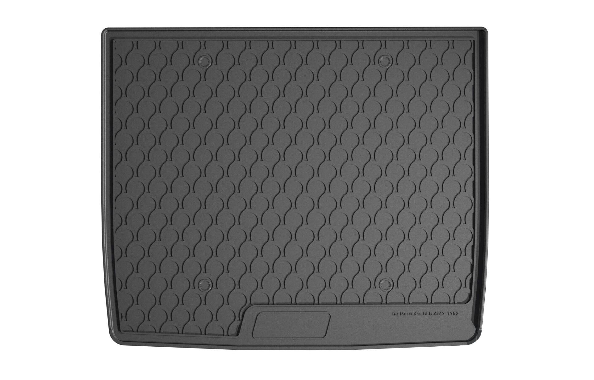 Vasca Baule Su Misura In Gomma Sintetica - Compatibile Per  Mercedes Glb (11/19>) Baule Alto