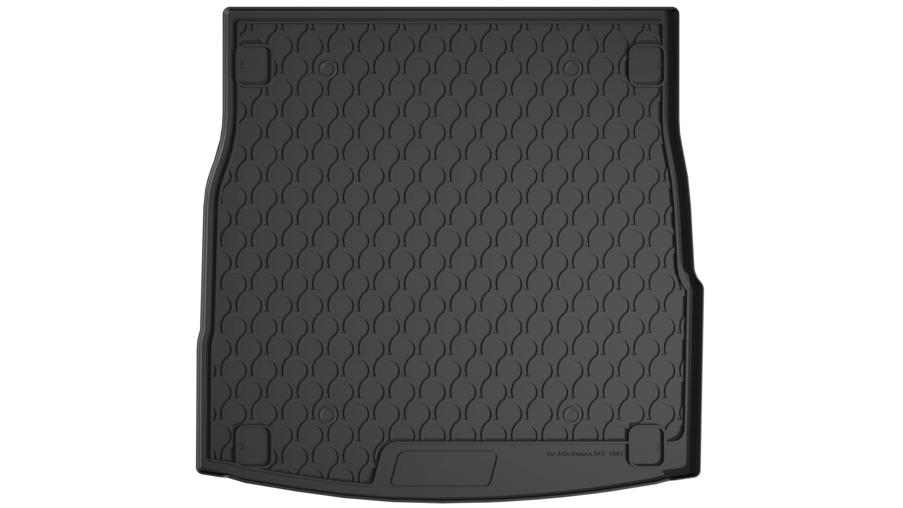 Vasca Baule Su Misura In Gomma Sintetica - Compatibile Per  Alfa Romeo Stelvio (03/17>)