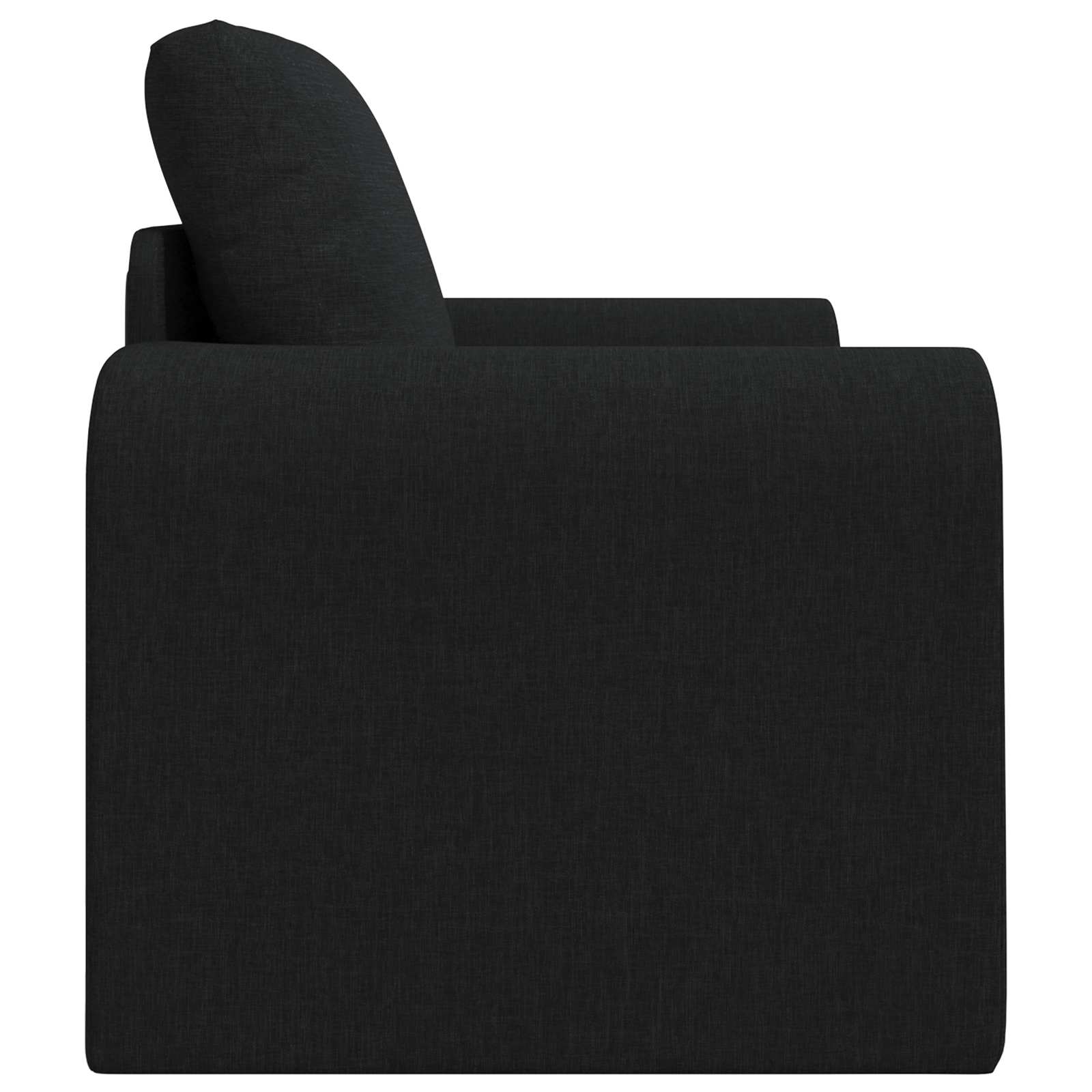 Divano Letto Pieghevole Nero 98 X 71 X 83 Cm Tessuto - Image 6