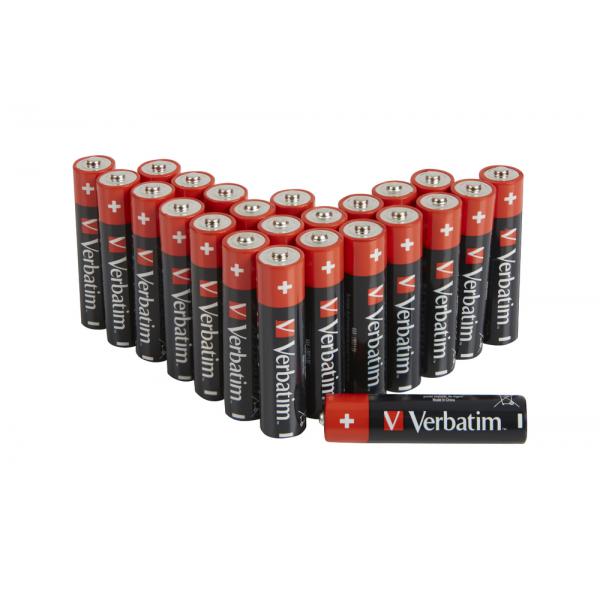 Verbatim Alkaline Battery Aaa 24-Pack (box)