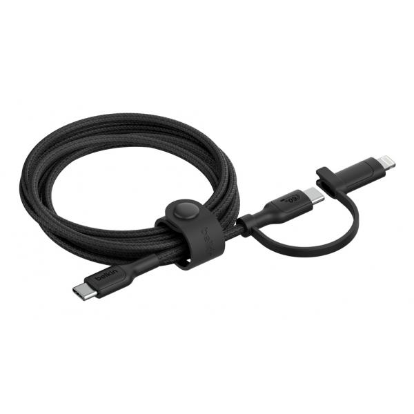 Belkin Boostcharge Pro 2-IN-1 - Cavo Usb - UsB-C A 24 Pin (m)