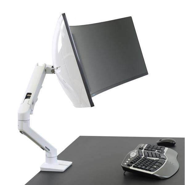 Ergotron Hx - Montagekomponente (pivot) - Robust - Für LcD-Display - Weiß - Bildschirmgröße: Up To 124.5 Cm (up To 49") - Image 3