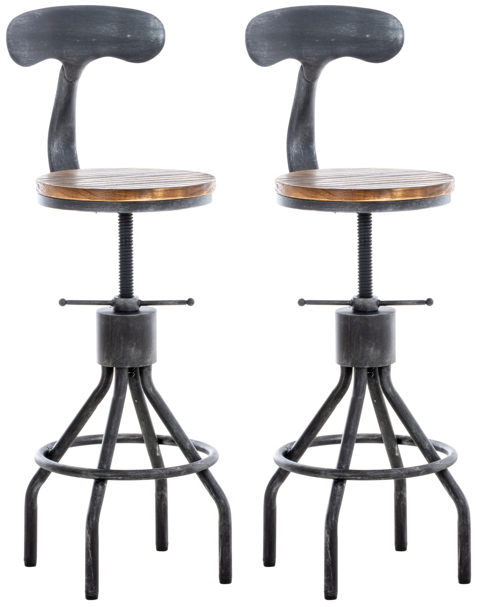 2er Set Barhocker Hanam